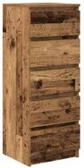 vidaXL Sideboard Sideboard mit Schubladen Altholz-Optik 37,5x35x99 cm (1 St)