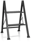 hjh OFFICE Trittleiter Klappleiter Solid W5 Aluminium, Stahl (1 St, 1-St),...