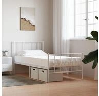 Komfortschaummatratze, vidaXL, Schaumstoffmatratze Wei&szlig; 100x200 cm H&auml;rtegrad...