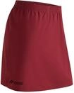 Midirock MAIER SPORTS "Rain Skirt 2.0", Damen, Gr. 36, rot (weinrot), 100% Polyester,