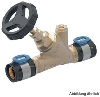 GEBERIT Wasserrohr Geberit FlowFit Schr&auml;gsitz-Absperrventil, 25 mm