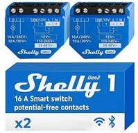 Shelly 1 Gen3 Smart-Schalter 2er Festnetztelefon