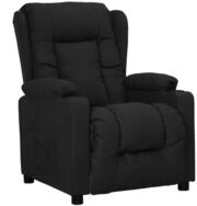 vidaXL Relaxsessel, Relaxsessel Schwarz Stoff