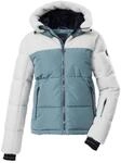 Skijacke KILLTEC "KSW 111 WMN SKI QLTD JCKT", Damen, Gr. 38, blau (grau),