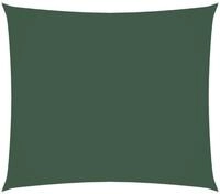 vidaXL Sonnensegel Sonnensegel Oxford-Gewebe Rechteckig 2,5x3 m Dunkelgr&uuml;n,...