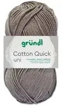 Gr&uuml;ndl 50 Gramm Gr&uuml;ndl Cotton Quick Uni Farbauswahl H&auml;kelwolle...