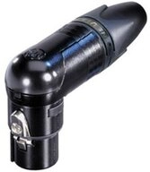 Neutrik Neutrik NC10FRX-14-B XLR-Steckverbinder Kupplung, gewinkelt Polzahl: 1...