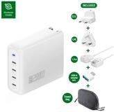 4smarts 4smarts Ladeger&auml;t GaN Flex Pro 200W 4 USB-C, Trave Induktions-Ladeger&auml;t