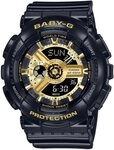 CASIO BABY-G Chronograph BA-110X-1AER, Quarzuhr, Armbanduhr, Damenuhr, Stoppfunktion,