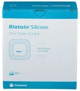 Coloplast Gips-und Verbandschutz BIATAIN Silicone Schaumverband 7,5x7,5 cm,