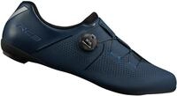 Fahrradschuh SHIMANO "Rennrad - Fahrradschuhe RC302, Navy", Herren, Gr. 39,...