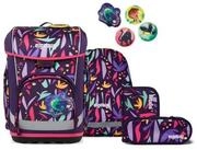 ergobag Schulranzen Schulranzen-Set CUBO LIGHT AmB&auml;rzonas 5-teilig, 25/26
