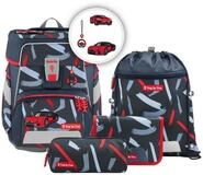 Step by Step Schulranzen Schulranzen-Set SPACE Sports Car Mick, 5-teilig...