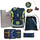 DerDieDas&reg; Schulrucksack DerDieDas ErgoFlex Easy Neon Crazy Schulranzenset...