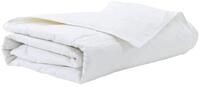 vidaXL Baumwollbettdecke Sommerdecke 155 x 200 cm Sommer Feder Wei&szlig;...