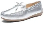 Ara Damen Slipper Alabama Slipper silberfarben 38,5 EU (5,5 UK)