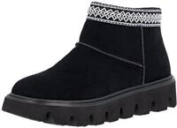 Rieker Sport Winterboots Plateauboots, Stiefelette mit Textileinfass im...