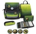 Belmil Schulranzen Belmil Premium Compact Plus Schulranzenset 5-teilig - Black...