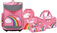 MUWO Schulranzen Kinder Schulranzen Set 5-tlg. verschiedene Motive