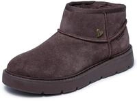 Winterboots SKECHERS "KEEPSAKES COZY-COZY MINI", Damen, Gr. 35, braun (dunkelbraun),