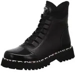 2GO FASHION Schn&uuml;rboots schwarz 36 EU