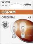Osram KFZ-Ersatzleuchte Osram Signallampe W16W Original 2.0 2 St&uuml;ck