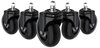 DXRacer Stuhlrolle Blade Wheels, 5er Set, geeignet f&uuml;r alle St&uuml;hle von...