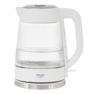 ADLER EUROPE Wasserkocher AD 1306 Glaswasserkocher mit LED-Beleuchtung, 1,8 l,...