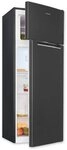 exquisit K&uuml;hl-/Gefrierkombination KGC270-45-040D inoxlook-az, 142,6 cm hoch, 54,5 cm