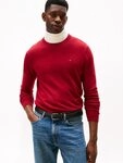 Tommy Hilfiger Rundhalspullover PIMA ORG CTN CASHMERE CREW NECK