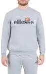 Sweatshirt ELLESSE "CORVARO SWEATSHIRT", Herren, Gr. XL, light grau m, Obermaterial: