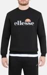 Sweatshirt ELLESSE "CORVARO SWEATSHIRT", Herren, Gr. XXL, schwarz, Obermaterial: 79%