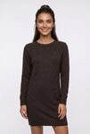 Vero Moda Strickkleid VMDOFFY LS O-NECK DRESS GA NOOS Materialmix mit Stretch,...