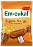 Em-eukal S&uuml;&szlig;igkeit, Em eukal Hustenbonbons Ingwer Orange einzeln gewickelt