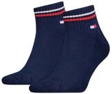Tommy Hilfiger Kurzsocken TH UNI TJ QUARTER 2P ICONIC (2 Paar) Half-Terry-Sohle...