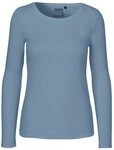 Neutral Langarmshirt Damen Long Sleeve T-Shirt / 100% Fairtrade-Baumwolle