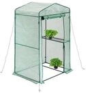 relaxdays Foliengew&auml;chshaus mit Ablage, BxTxH: 125 x 95 x 185 cm, BxLxH: 125 x...