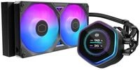 COOLER MASTER CPU K&uuml;hler Cooler Master MasterLiquid 240 Atmos II LCD ARGB