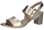 Caprice Sandalen Leder . Riemchensandalette goldfarben 36 EU