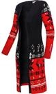 Nebulus Pullover & Shorts NOORS, P6222 - Damen, schwarz-rot, S/36