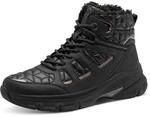 Winterboots TAMARIS, Damen, Gr. 36, schwarz, Lacksynthetik, Lederimitat, Nylon,