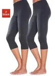 Vivance Active by Lascana Caprileggings (2er-Pack) mit Gummibund, Loungewear...