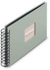 Hama Fotoalbum "Fine Art", 24x17 cm, 50 schwarze Seiten, Salbei