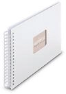 Hama Fotoalbum "Fine Art", 28x24 cm, 50 wei&szlig;e Seiten, Wei&szlig;
