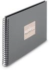Hama Fotoalbum "Fine Art", 36x32 cm, 50 schwarze Seiten, Steingr