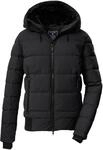 Steppjacke KILLTEC "KOW 12 WMN QLTD JCKT", Damen, Gr. 38, schwarz, Obermaterial: 100%