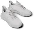 Sneaker CALVIN KLEIN JEANS "EVA RUNNER LACE UP MAT MIX", Herren, Gr. 43, wei&szlig;