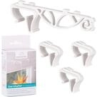 INNOPERFORM&reg; Fensterhaken Innoperform Sternhalter Fenster wei&szlig; mit...