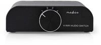 Nedis ASWI2424AT Audio- & Video-Kabel, Analog Audio-Schalter, Analog...