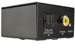 Lindy LINDY AV Konverter [Koaxial, Toslink - RCA] Audio-Adapter schwarz